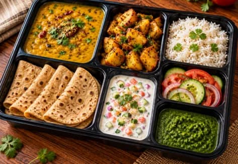 Arhar Dal Platter